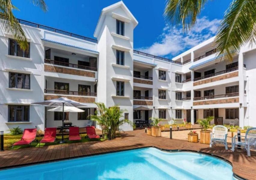 Sweet Beach Apt-Pool, Terrace, Ground Floor, Few Steps From Beach! Flic en Flac Ngoại thất bức ảnh