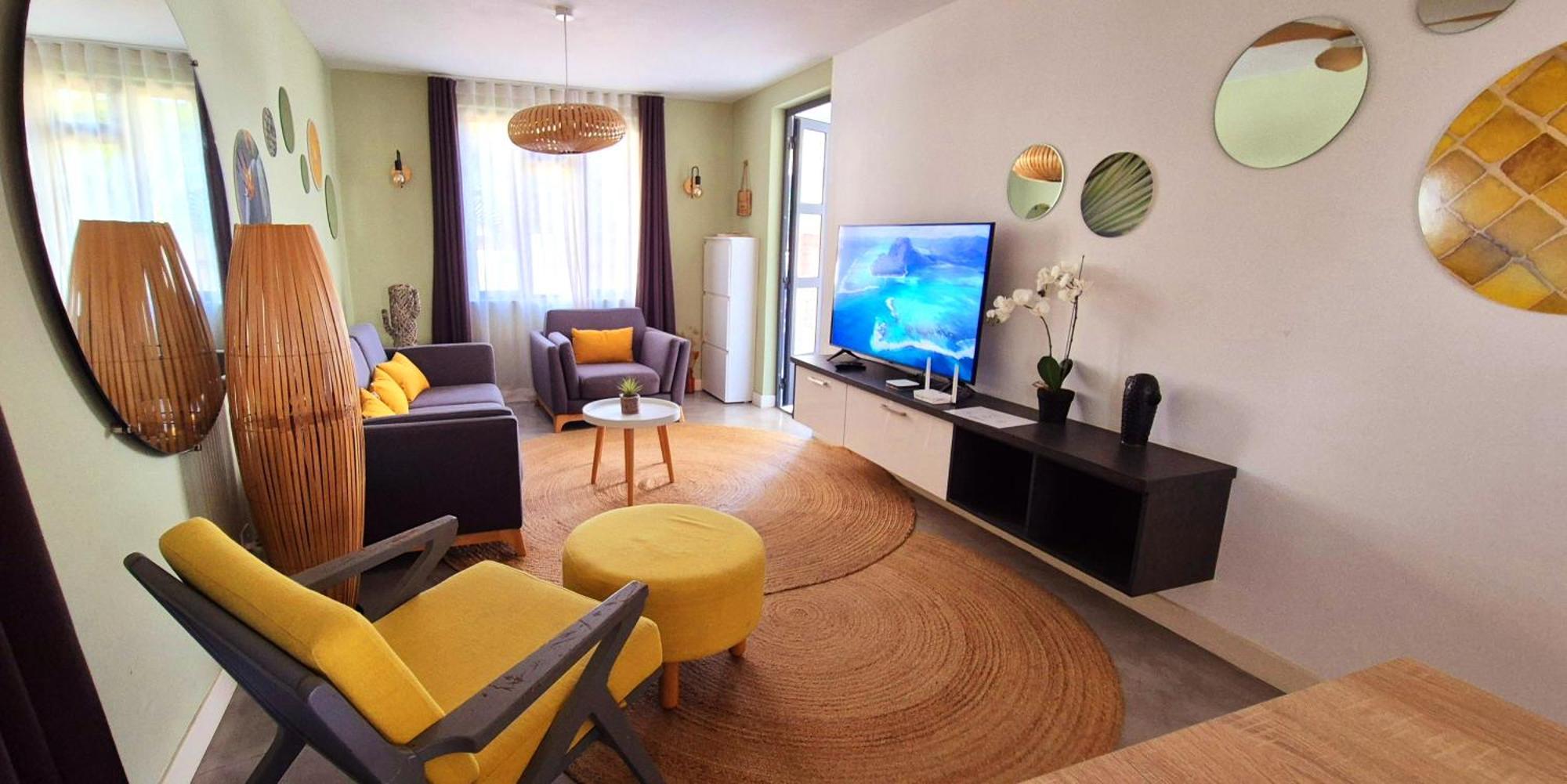 Sweet Beach Apt-Pool, Terrace, Ground Floor, Few Steps From Beach! Flic en Flac Ngoại thất bức ảnh